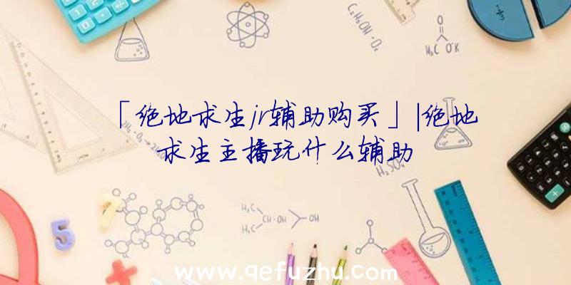 「绝地求生jr辅助购买」|绝地求生主播玩什么辅助